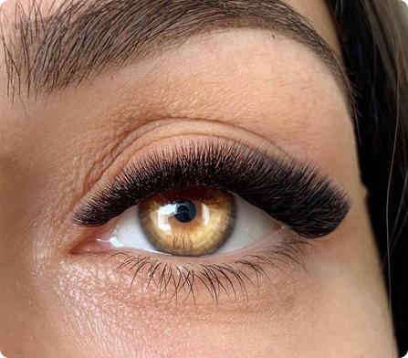 Russian volume lashes